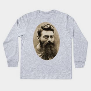 Ned Kelly Kids Long Sleeve T-Shirt